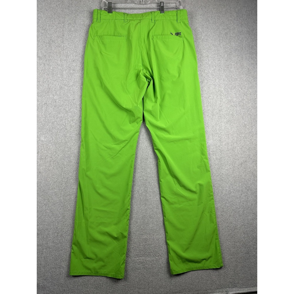 TravisMathew Pants Mens 32x33 Green Golf Chino Stretch The Chive Performance - Picture 10 of 13